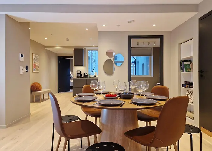 別荘 Brand New & High-end 3 Bedrooms 2 Bathrooms ベルゲン